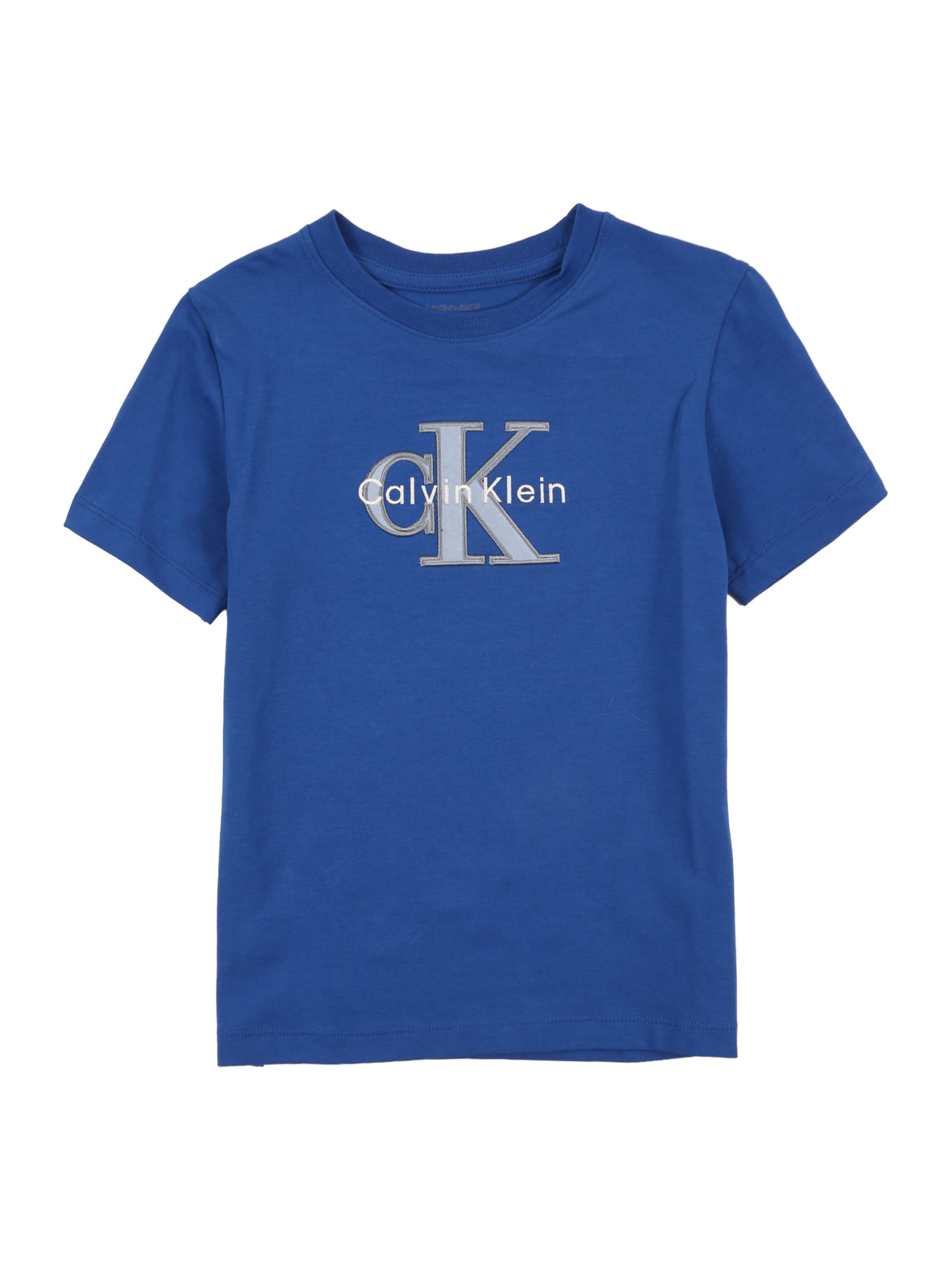 Calvin Klein Jeans Tričko – modrá: přední strana