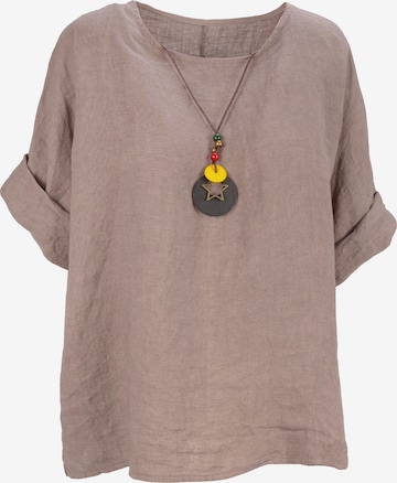 Chemisier 'Lina' Seasons of April en gris : devant