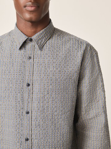 Next Comfort Fit Hemd in Blau