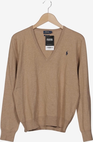 Polo Ralph Lauren Pullover L in Beige: Vorderseite