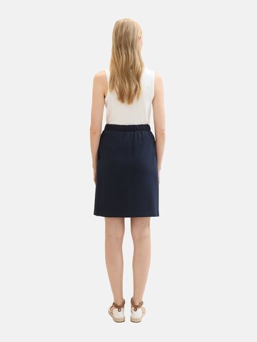 TOM TAILOR Skirt in Blue