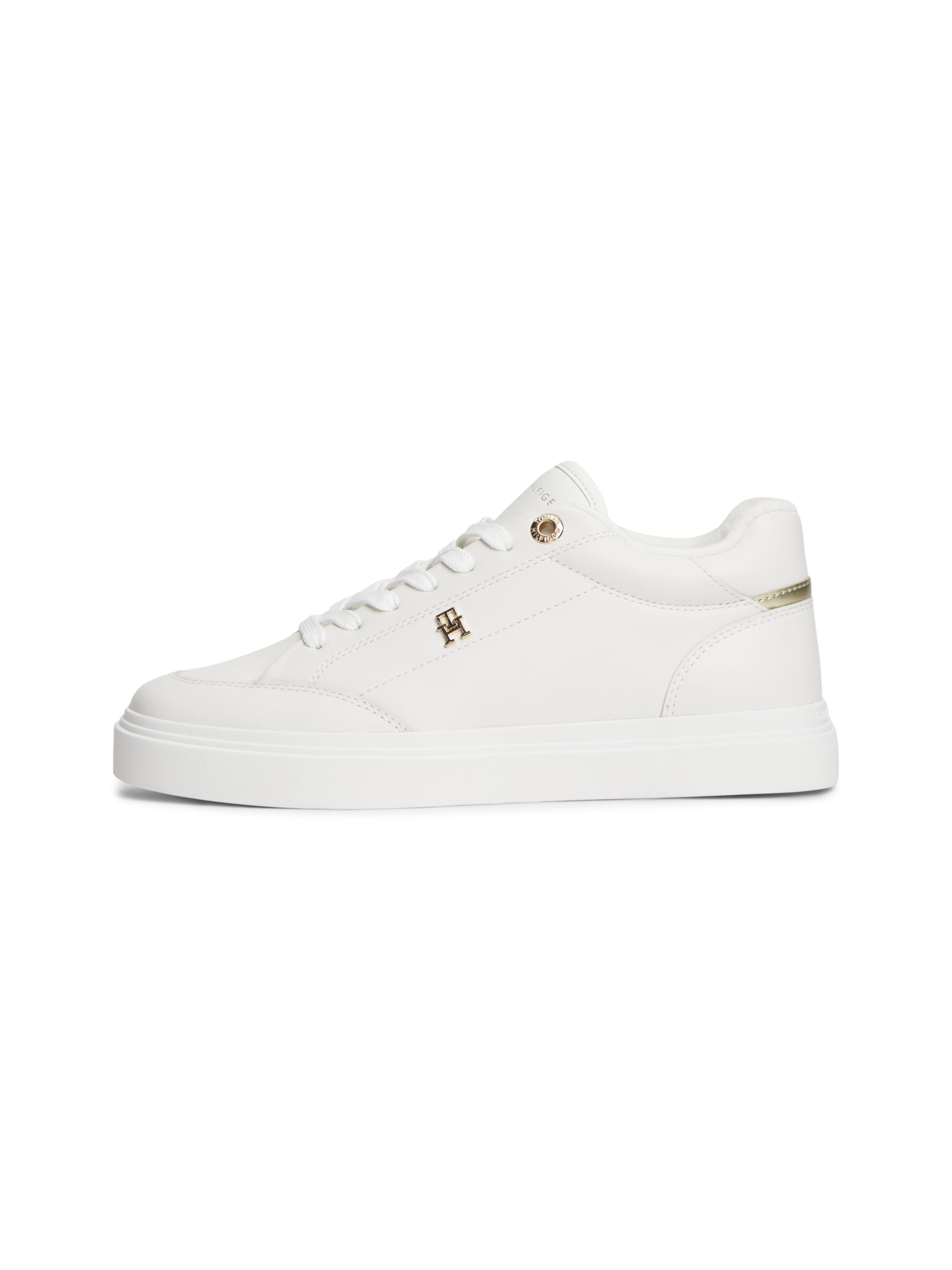 TOMMY HILFIGER - Zapatillas deportivas bajas 'CHIC' en blanco: frente
