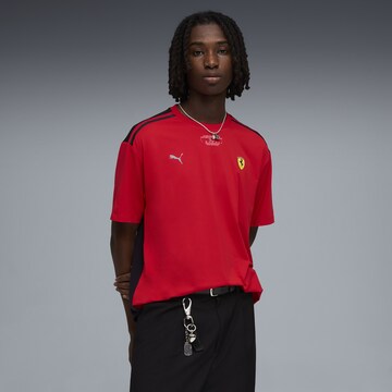 T-Shirt fonctionnel 'Scuderia Ferrari' PUMA en rouge : devant