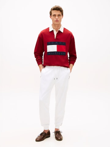 TOMMY HILFIGER Tapered Trousers in White