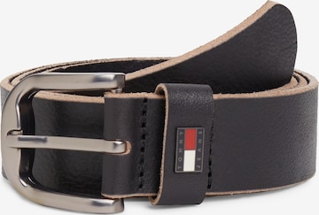 Ceinture 'OTIS' Tommy Jeans en noir : devant
