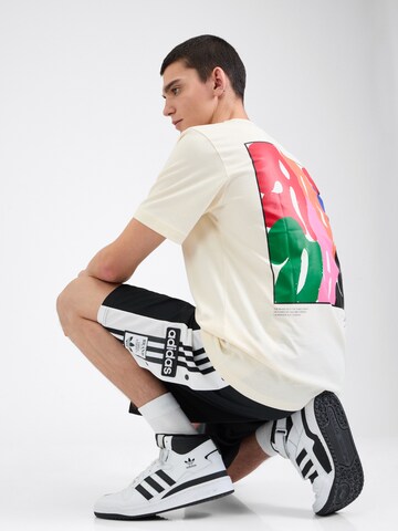 ADIDAS ORIGINALS Koszulka 'FASHION ARTY' w kolorze biały