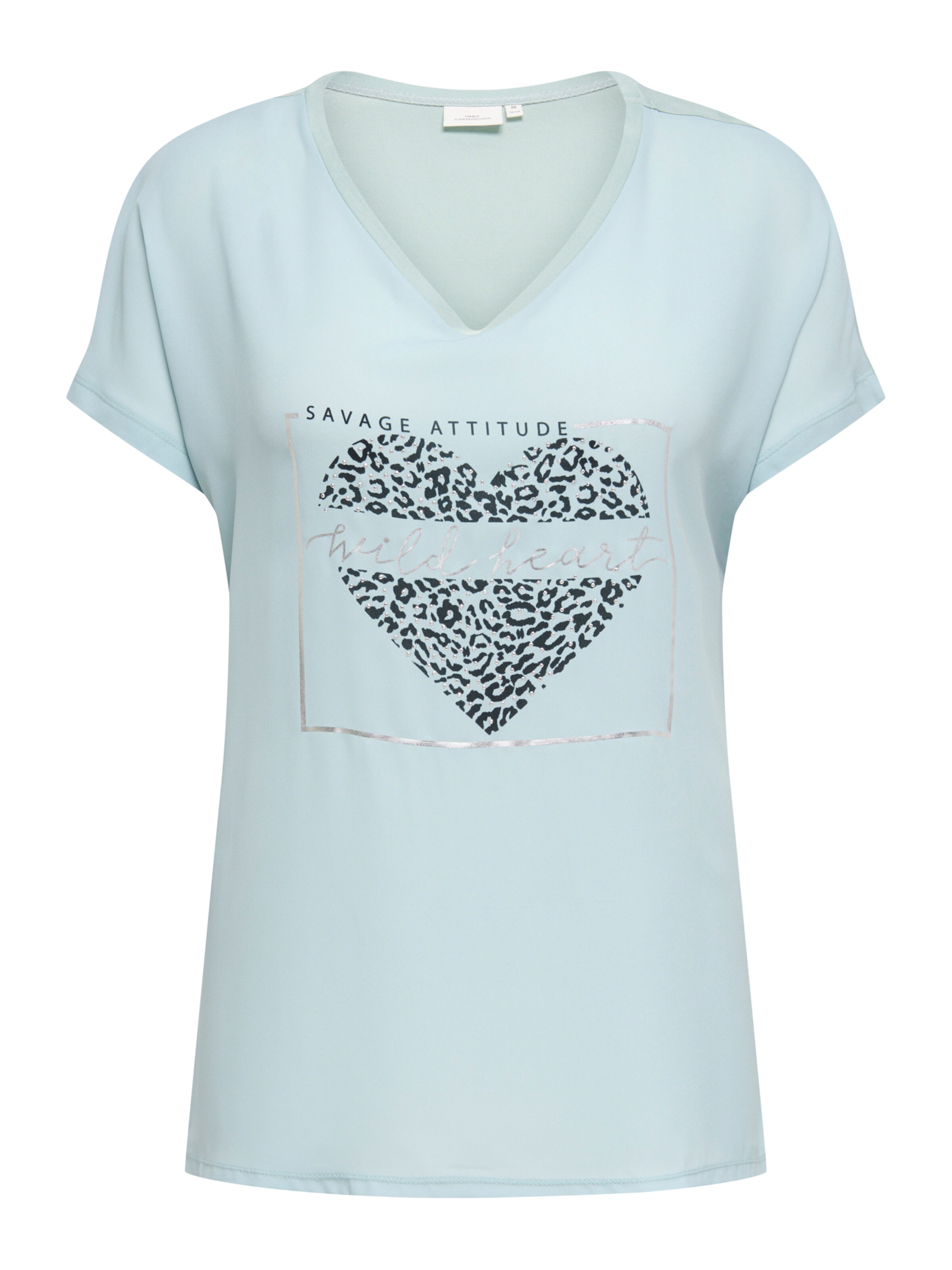 ONLY Carmakoma Shirts i blå: forside