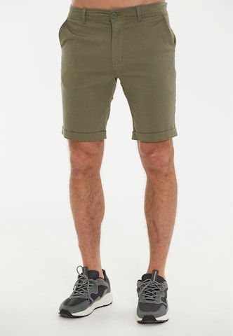 Cruz Regular Chino Pants 'Jerryne' in Green: front