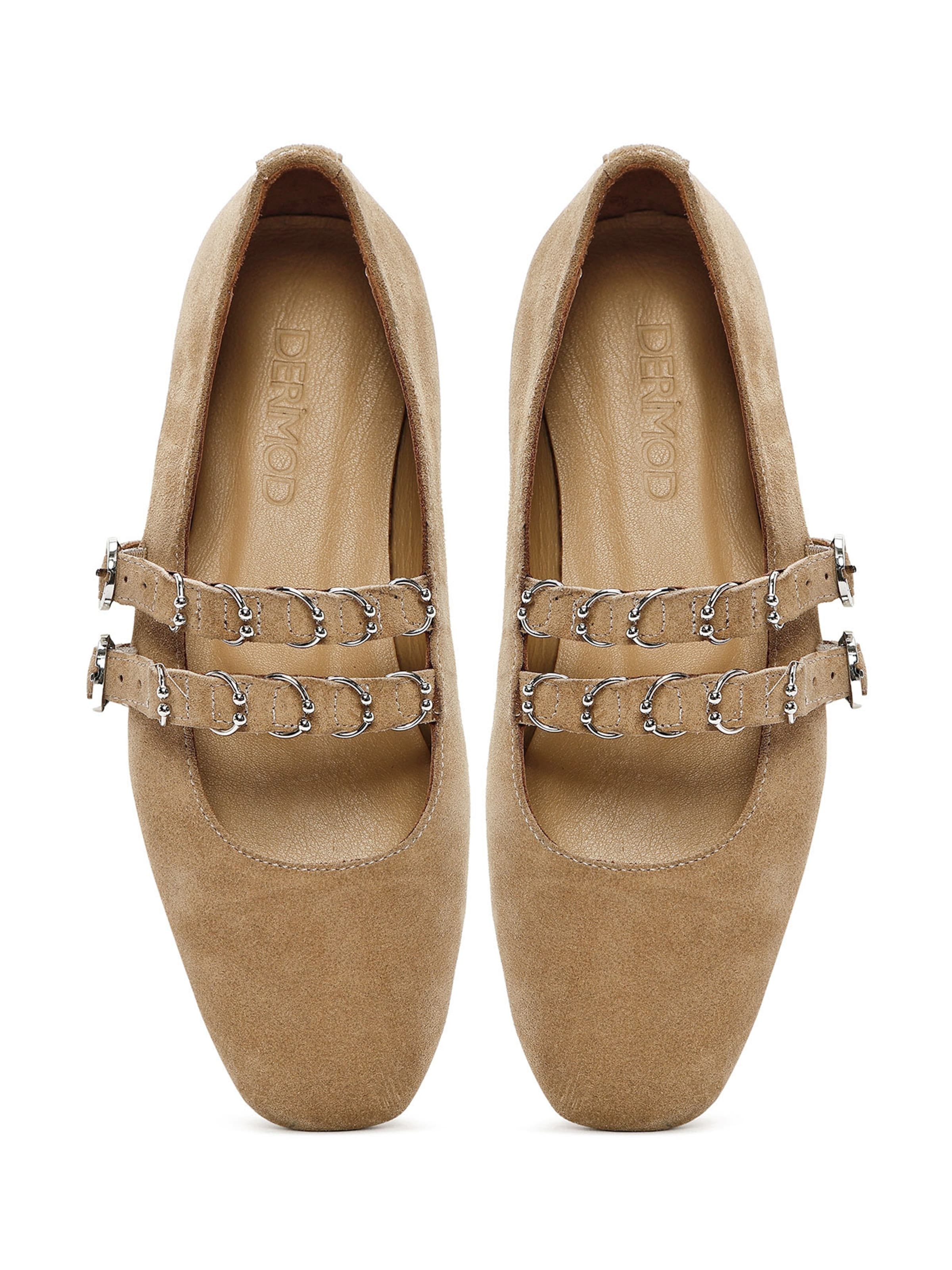 Derimod Ballerina in Braun