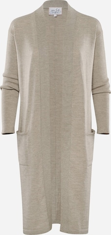 YOU LOOK PERFECT Knit cardigan 'BLOSSOM' in Grey: front