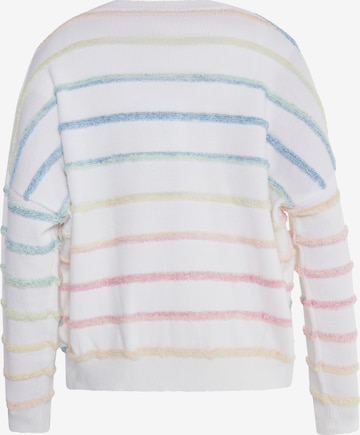 IZIA - Pullover 'Hoona' em branco