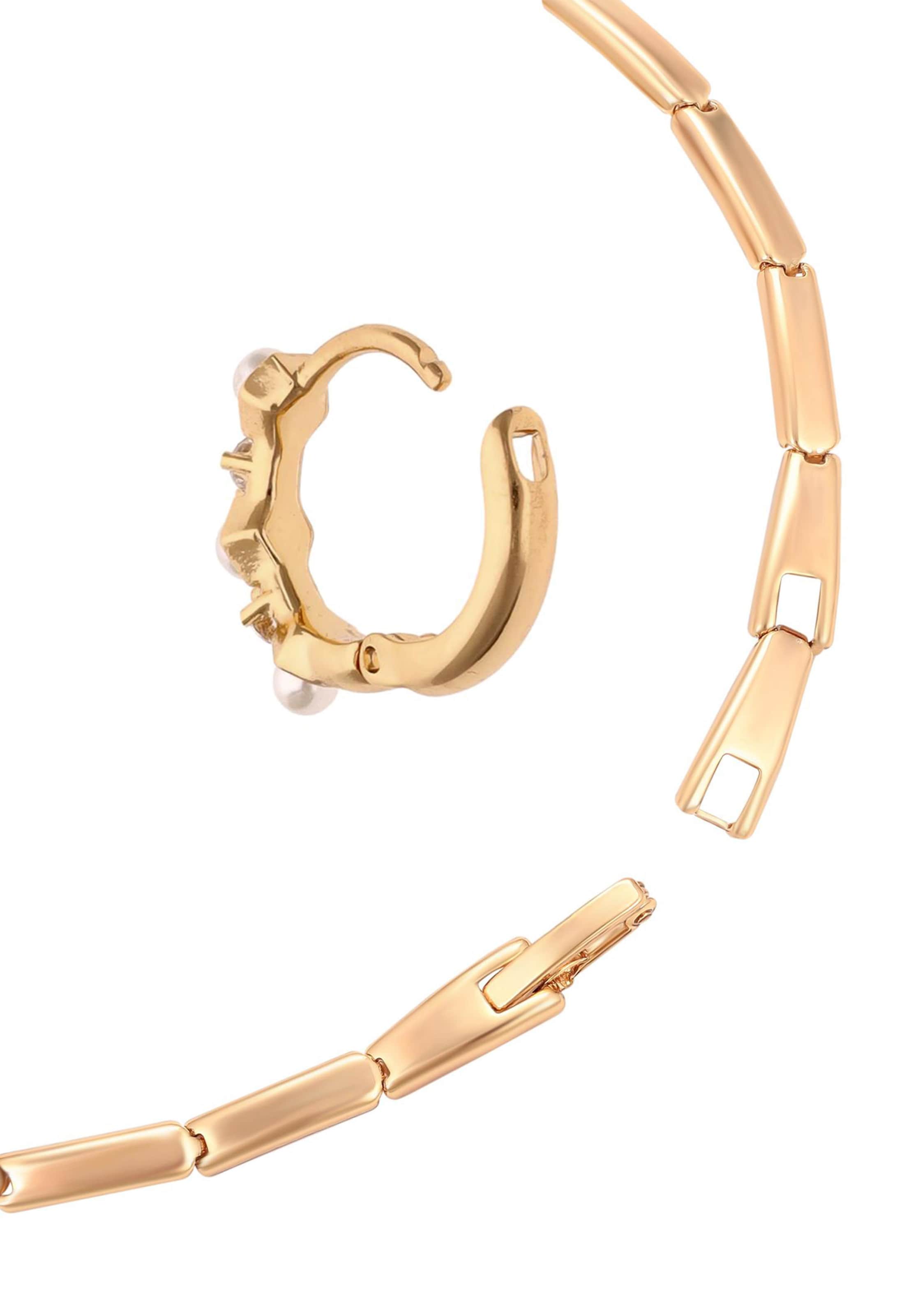 faina - Conjuntos de bijuteria em ouro