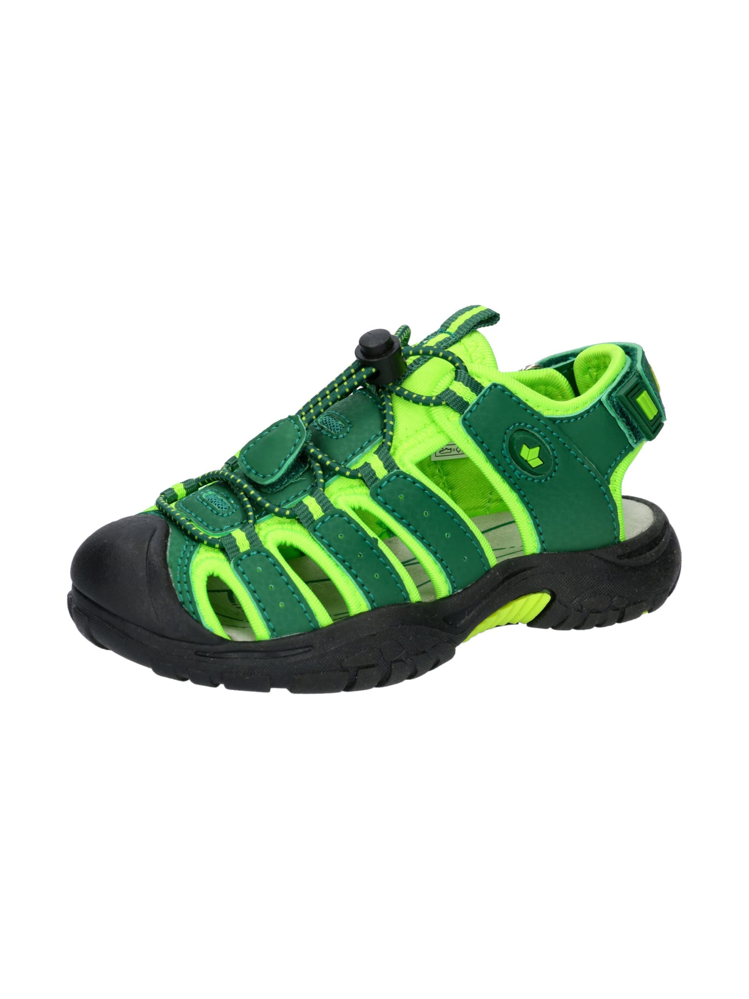 LICO Sandale 'Nimbo' in Grün: Vorderseite