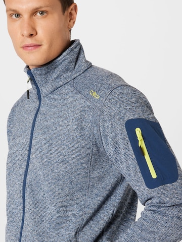 CMP Regular fit Athletic Fleece Jacket in Blue