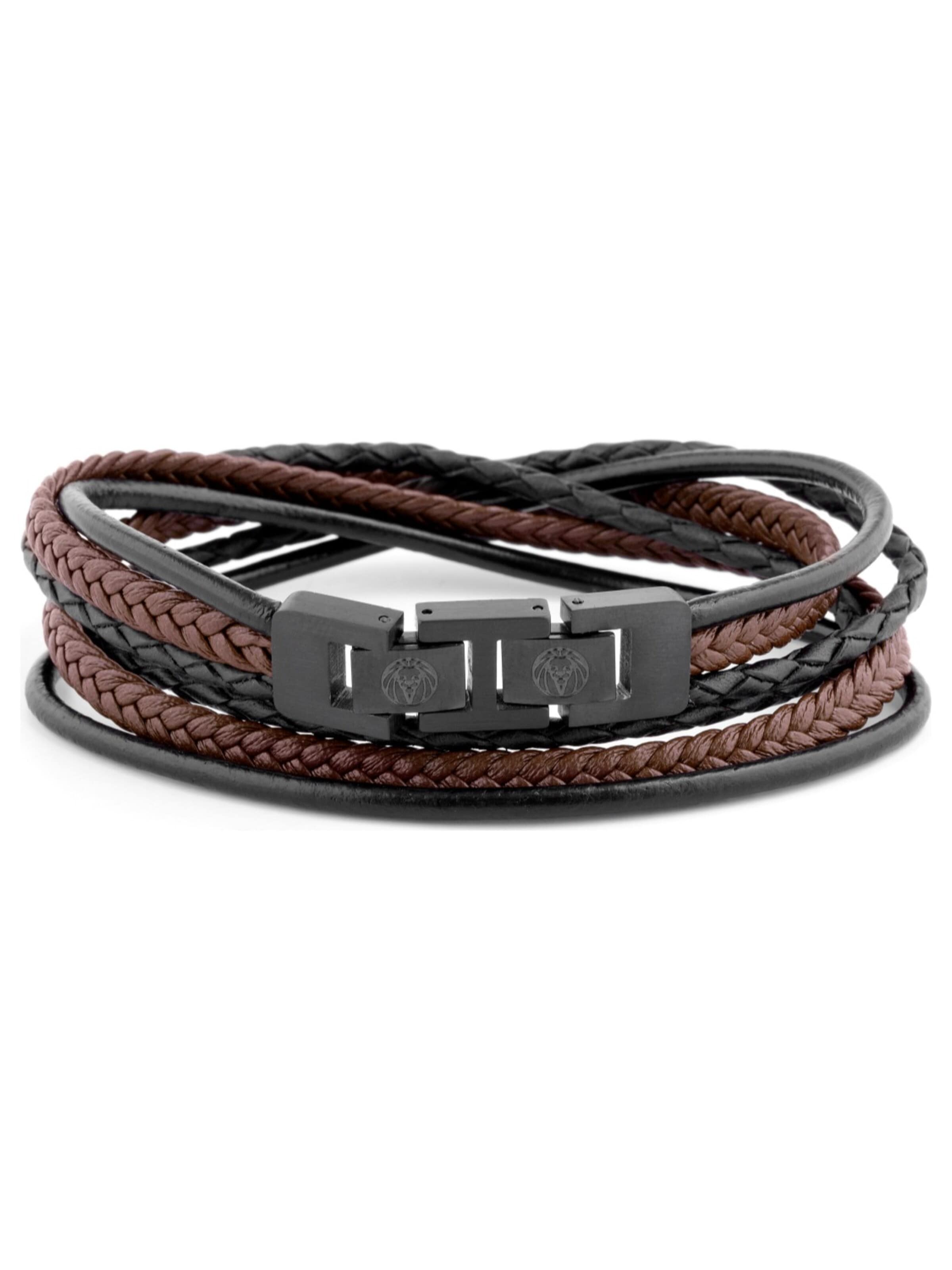 Lucleon Bracelet 'Roy' in Brown