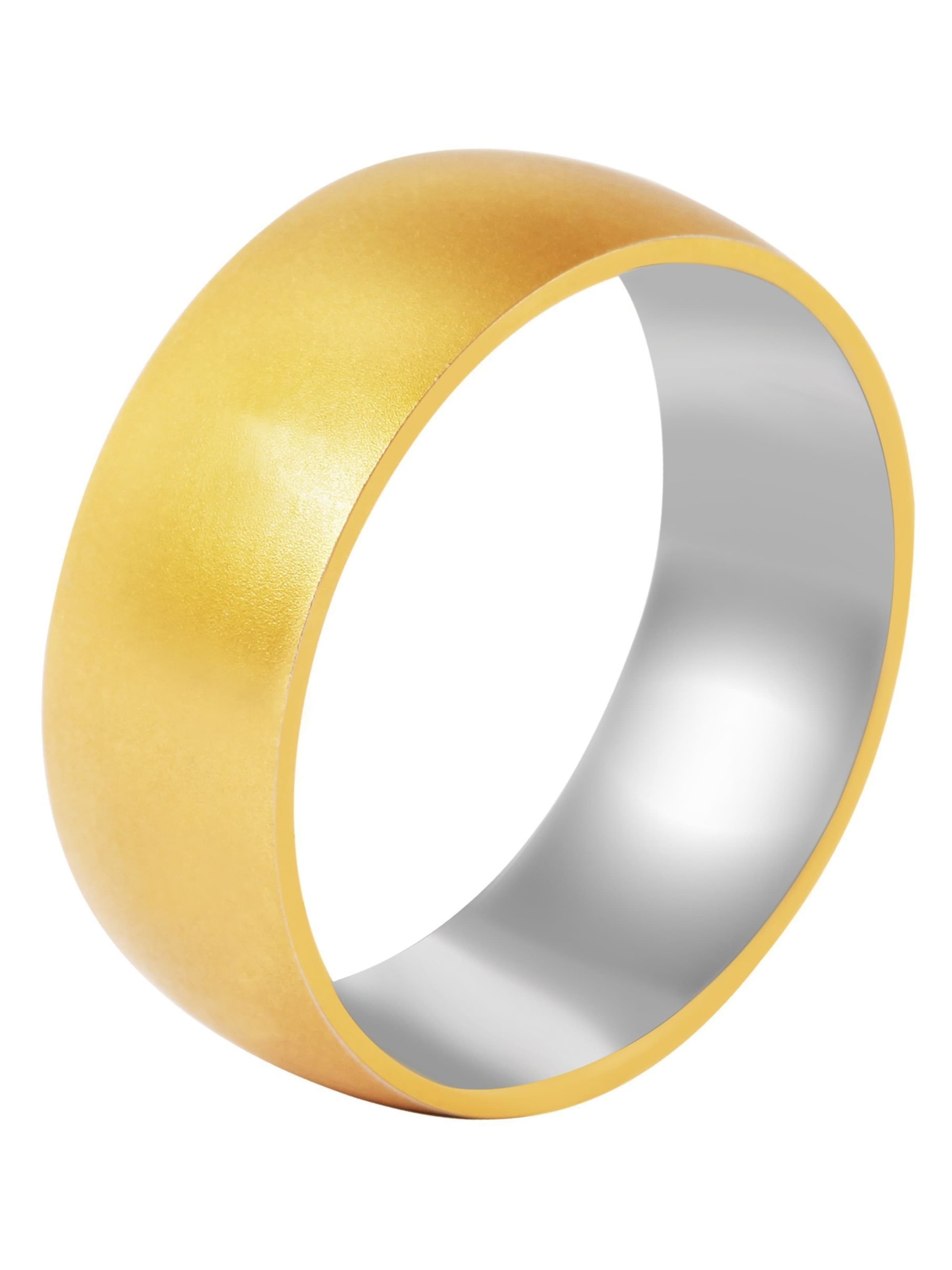 Akzent Ring 'Veneta, langlebig' in Gold: front