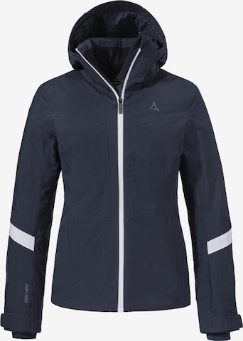 Veste outdoor ' Kanzelwand  ' Schöffel en bleu : devant