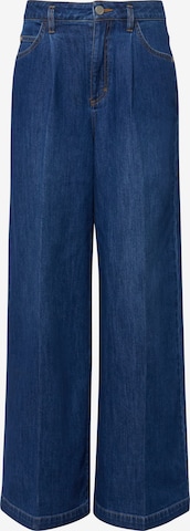 COMMA Wide Leg Jeans in Blau: Vorderseite