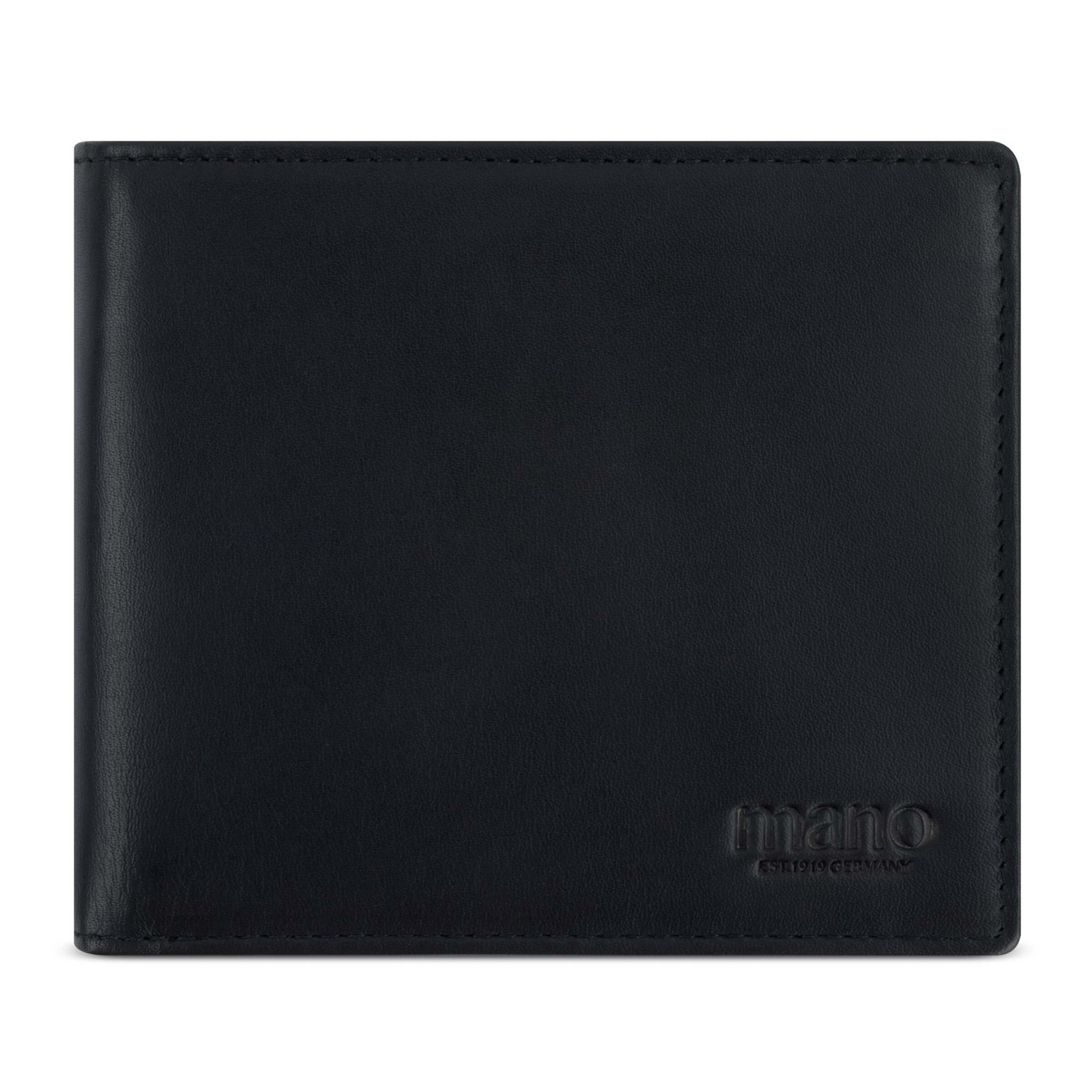 mano Wallet 'Don Andrea' in Black: front