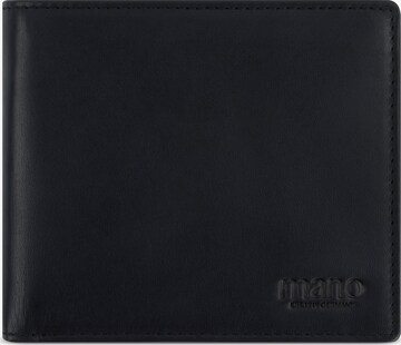 mano Wallet 'Don Andrea' in Black: front