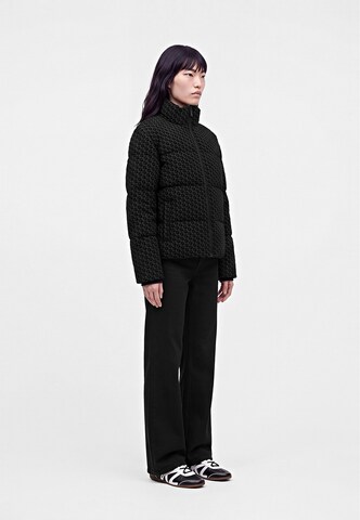 KARL LAGERFELD JEANS Zimska jakna | črna barva