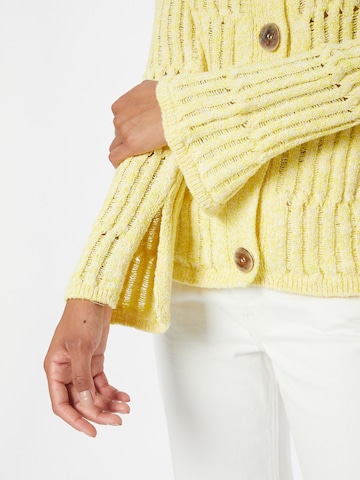 River Island Knit Cardigan in Yellow