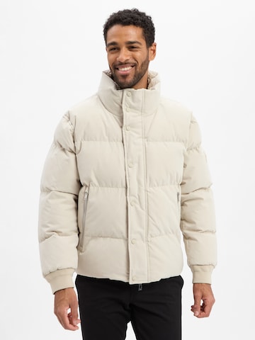 Veste d’hiver 'Ocamp' BOSS en beige : devant