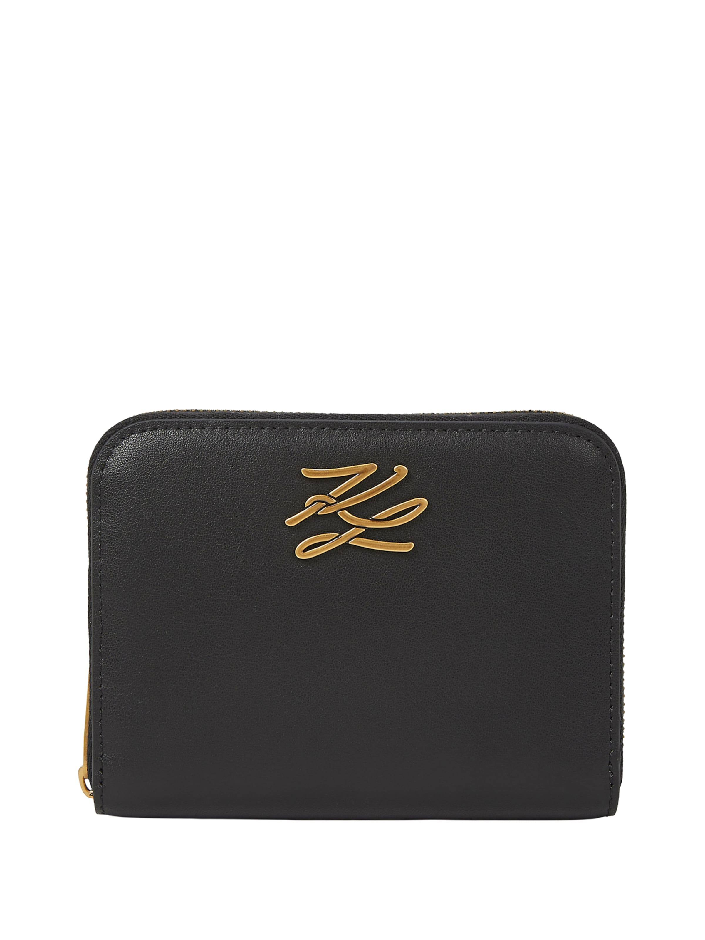 Karl Lagerfeld Πορτοφόλι σε μαύρο: μπροστά