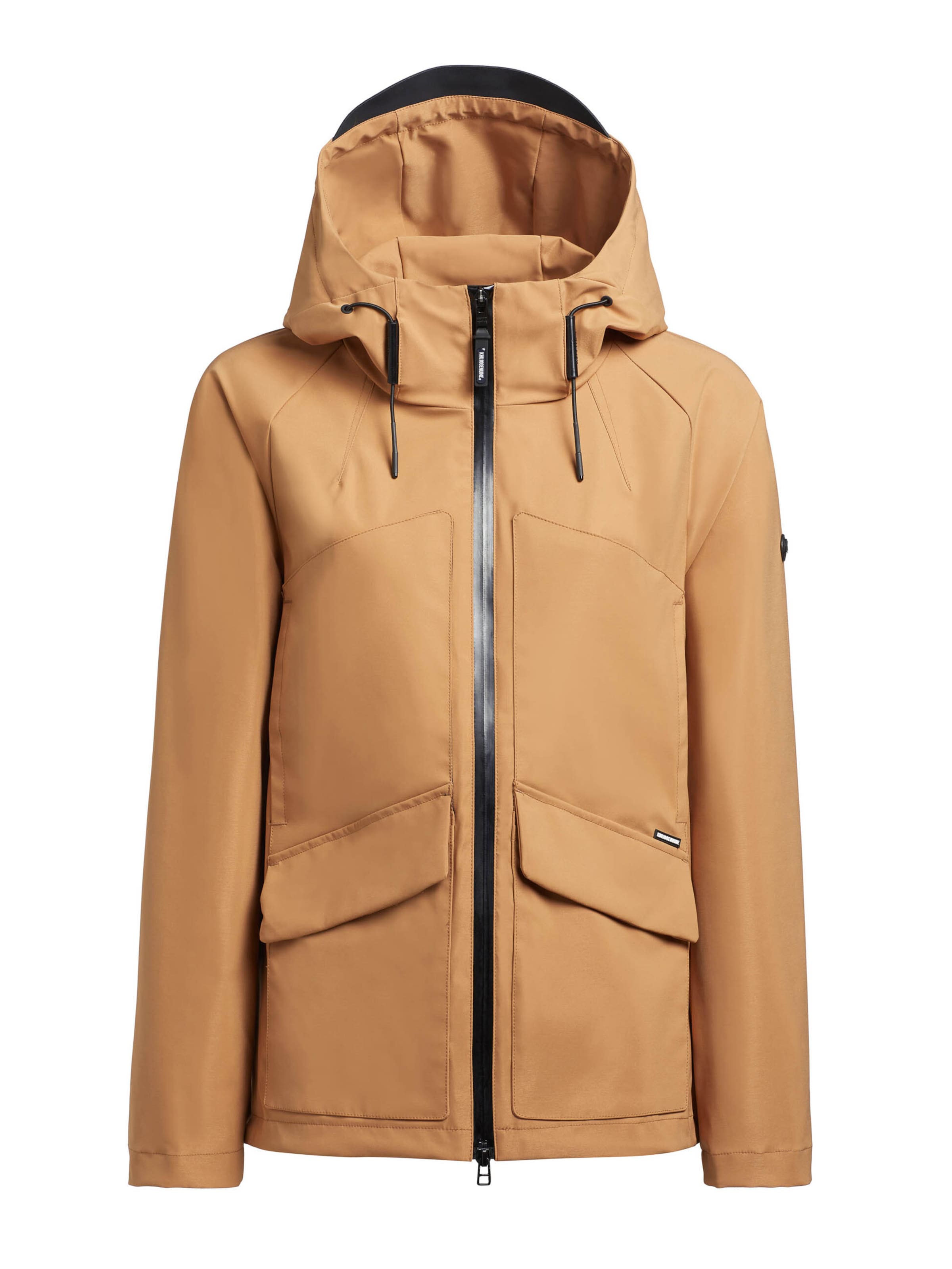 khujo Between-season jacket 'Nadela' in Brown: front