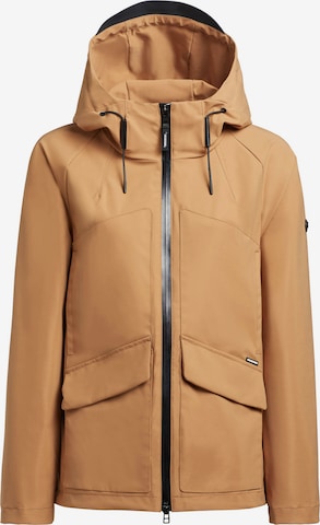 khujo Between-Season Jacket 'Nadela' in Brown: front