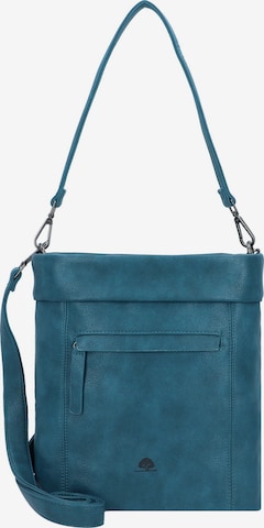 Borsa a spalla di GREENBURRY in blu: frontale