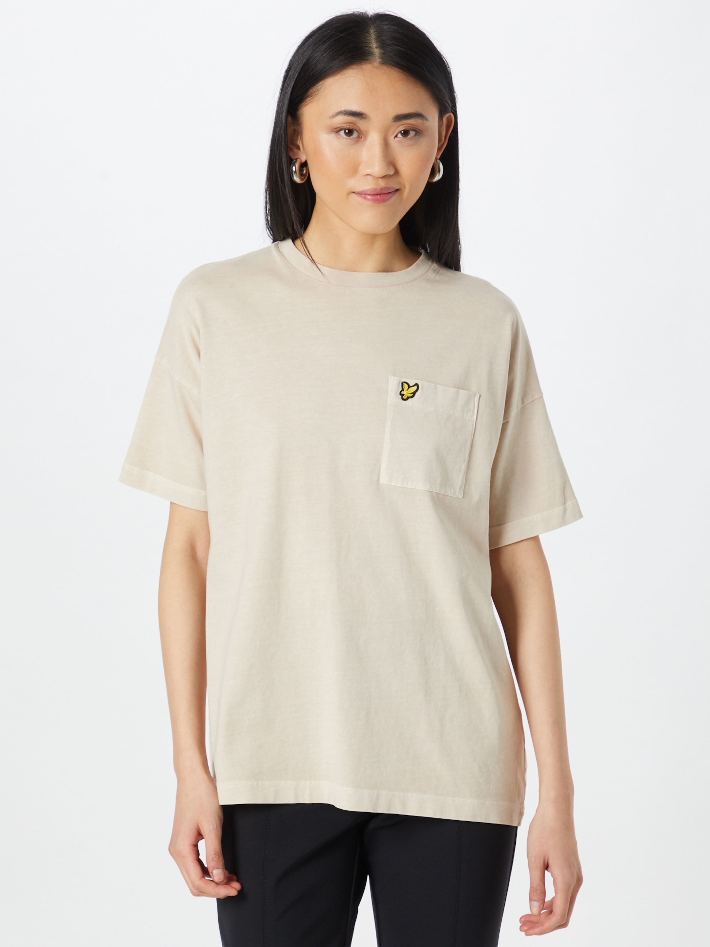 Frauen Shirts & Tops Lyle & Scott T-Shirt in Beige - ZW02909