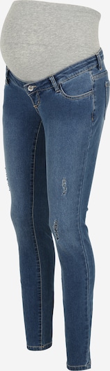 Vero Moda Maternity Jean 'ZIA' en bleu denim / gris chiné, Vue avec produit