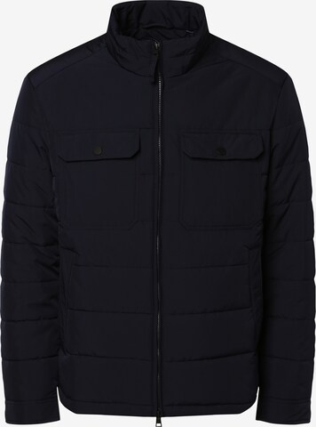 GANT Winterjas in Blauw: voorkant