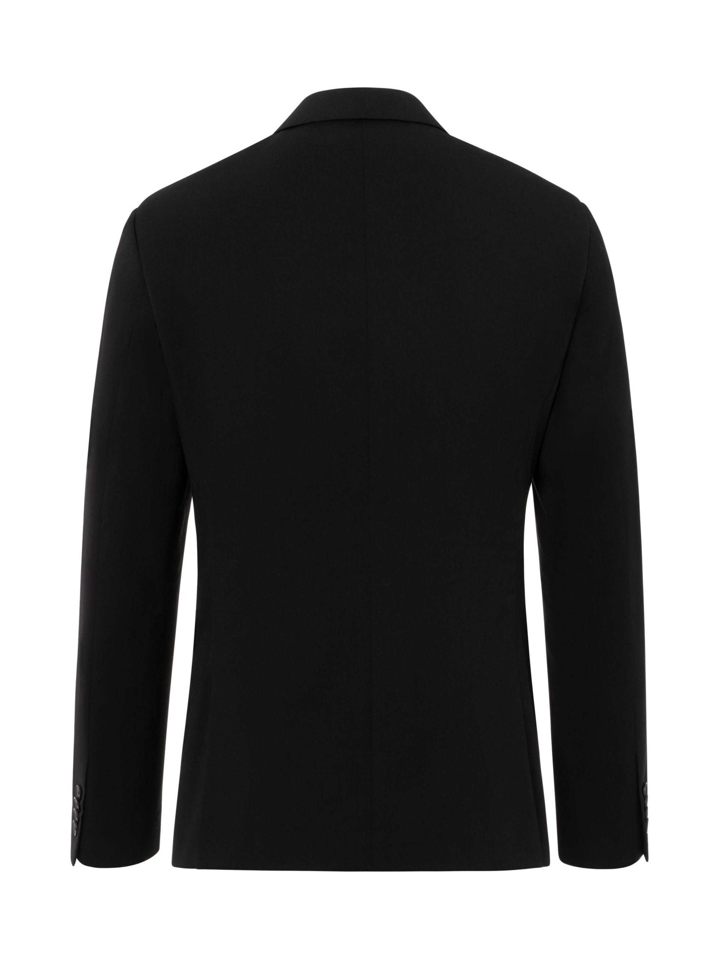 Thomas Goodwin Slim fit Business-colbert in Zwart: voorkant