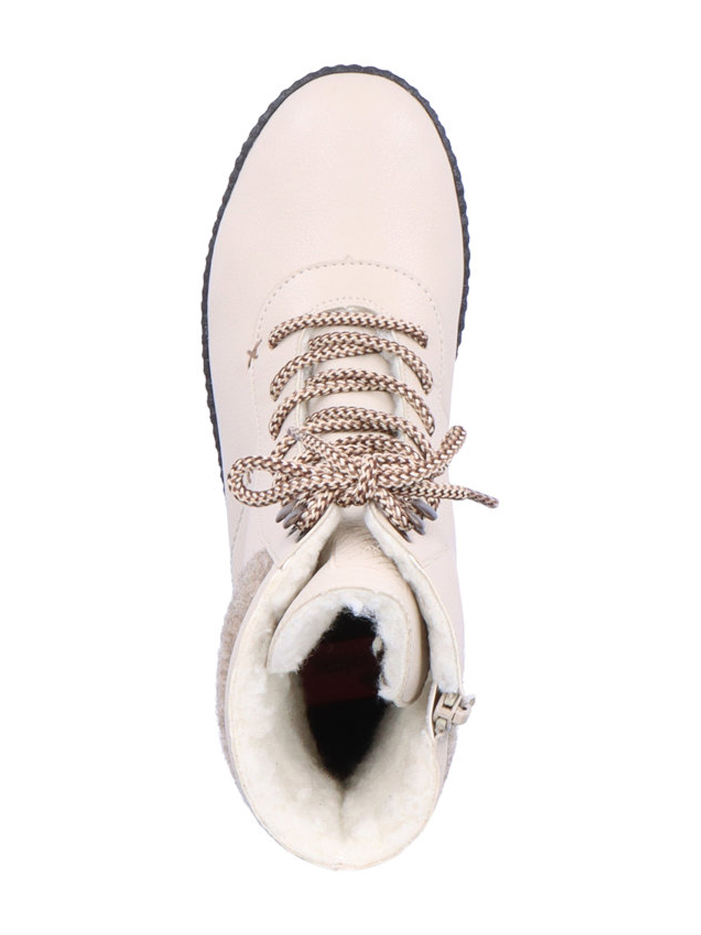 Rieker Schnürstiefelette in Beige