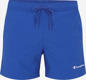 Shorts de bain Champion Authentic Athletic Apparel en bleu : devant
