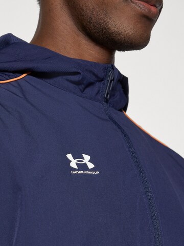 UNDER ARMOUR Αθλητικό μπουφάν 'Challenger' σε μπλε