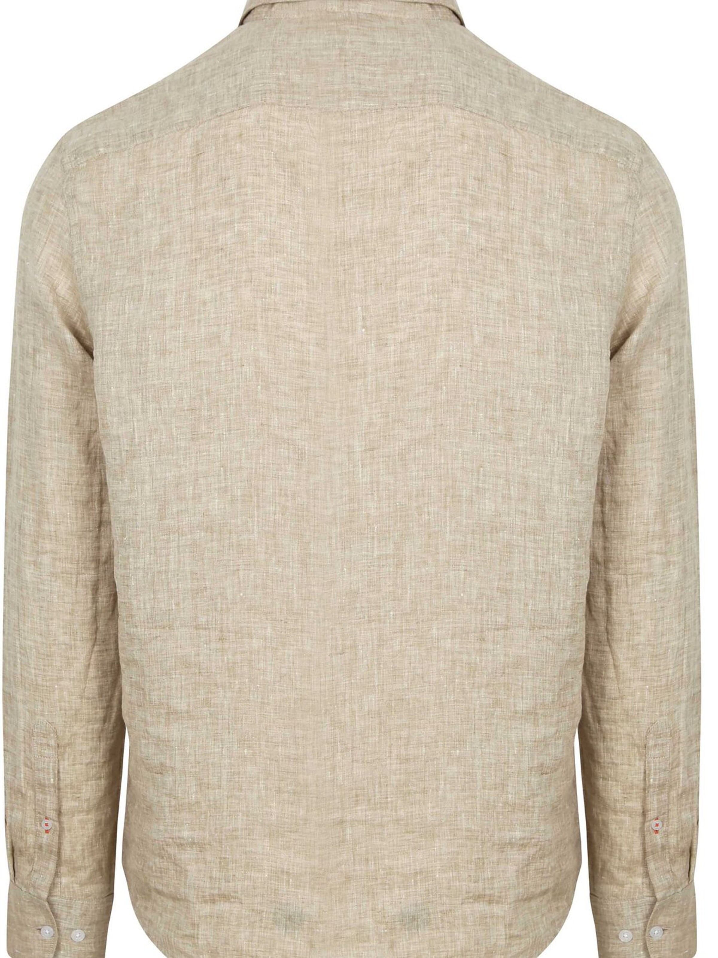 Steppin' out Regular fit Button Up Shirt in Beige