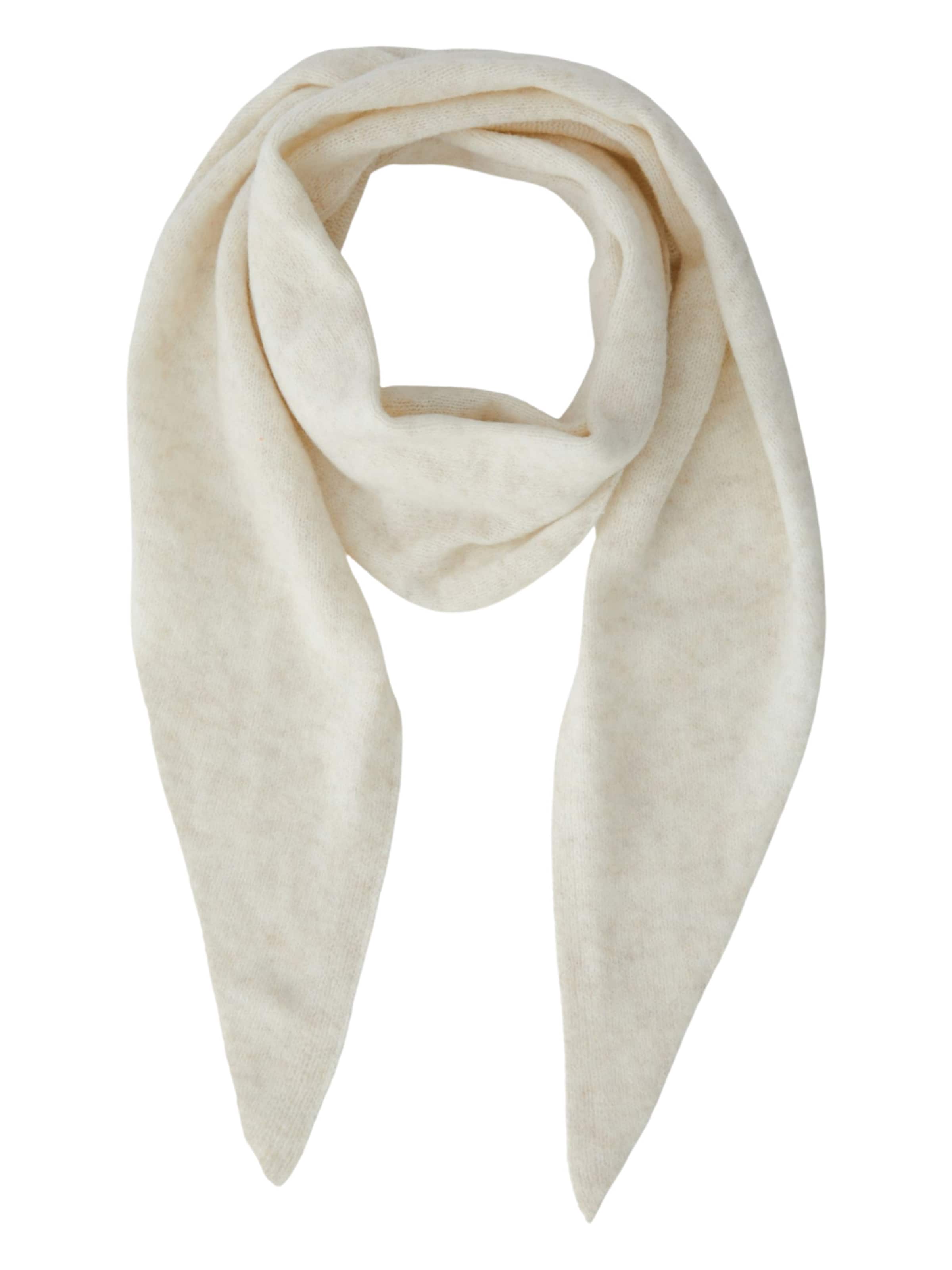 OUI Scarf in White: front