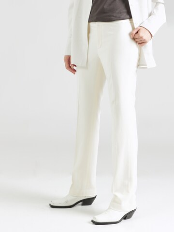 Lauren Ralph Lauren Regular Trousers with creases 'QUARTILLA' in Beige: front