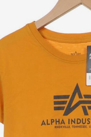 ALPHA INDUSTRIES T-Shirt XS in Orange