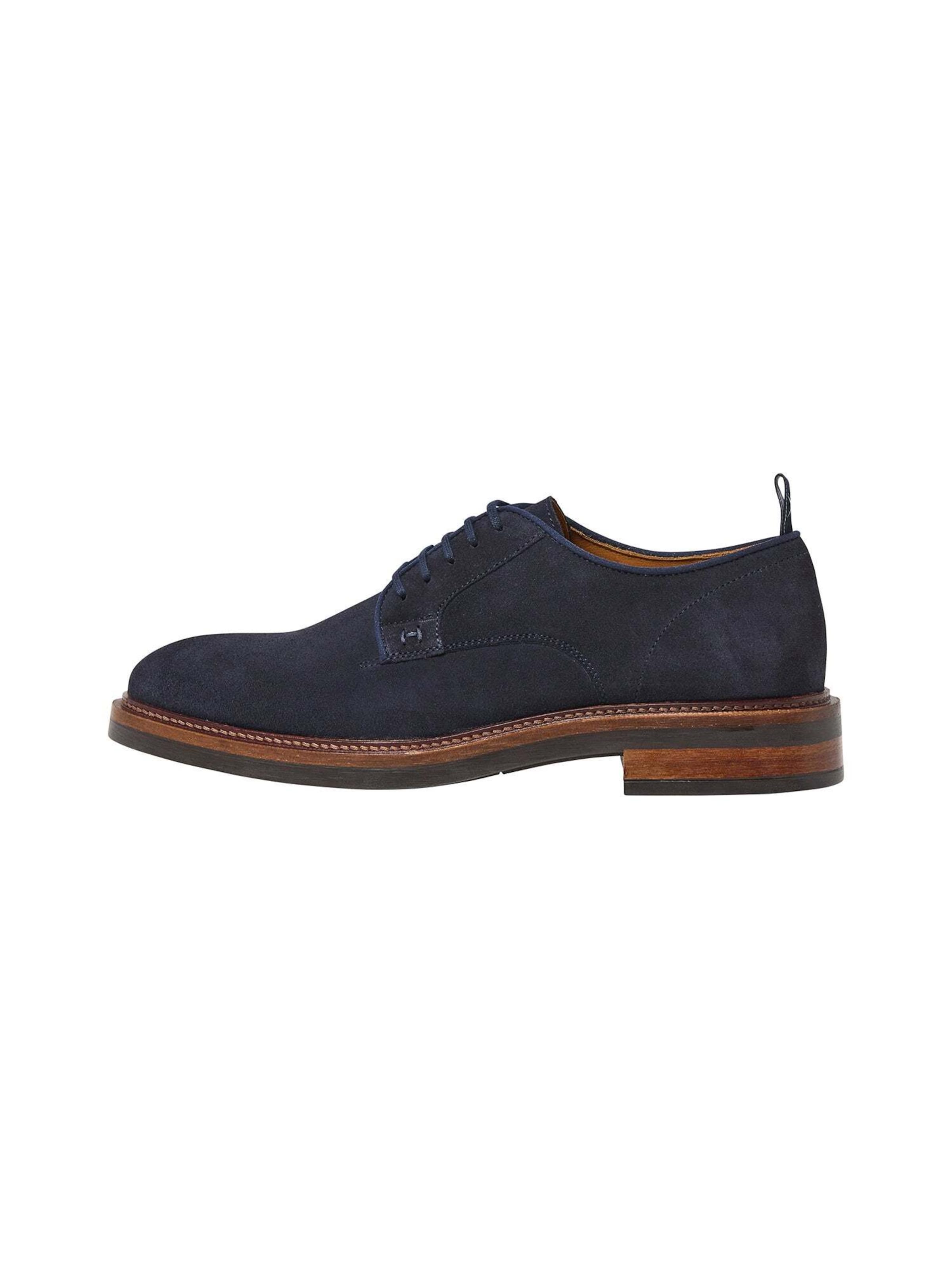 Chaussure à lacets 'Egmont Fine' Hackett London en bleu : devant
