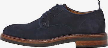 Hackett London Schnürschuh 'Egmont Fine' in Blau: Vorderseite