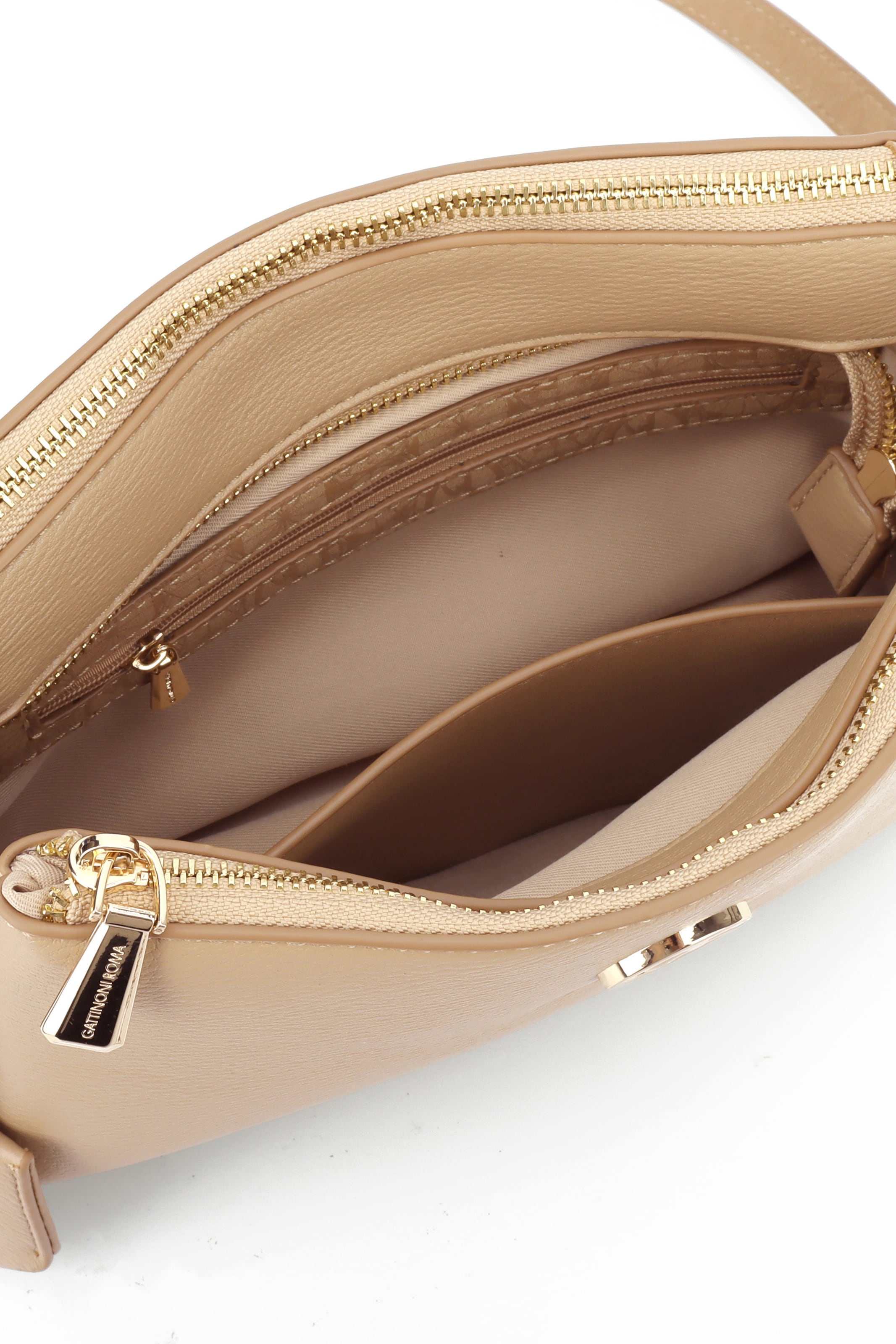 Gattinoni Crossbody Bag in Beige
