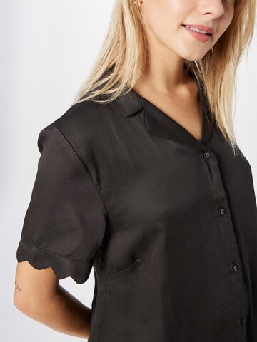 Underprotection Bluse 'Jane' in Schwarz