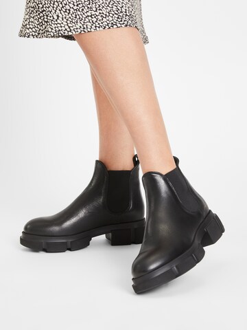 Copenhagen Chelsea boots 'CPH521' in Zwart: voorkant