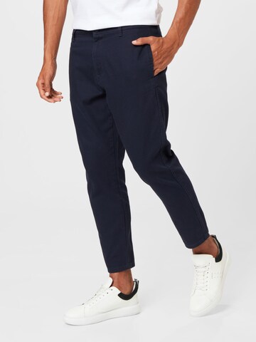 Only & Sons Regular Chino in Blauw: voorkant