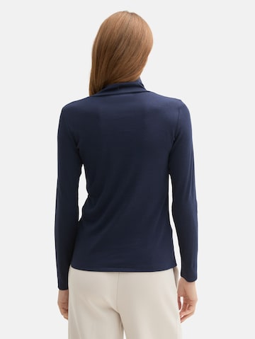 TOM TAILOR Shirt in Blauw