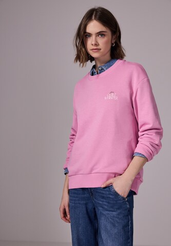 Street One Studio Pullover im Loose Fit in Pink: Vorderseite